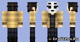 Скин убийцы для minecraft в маске Скин убийцы для minecraft в маске
